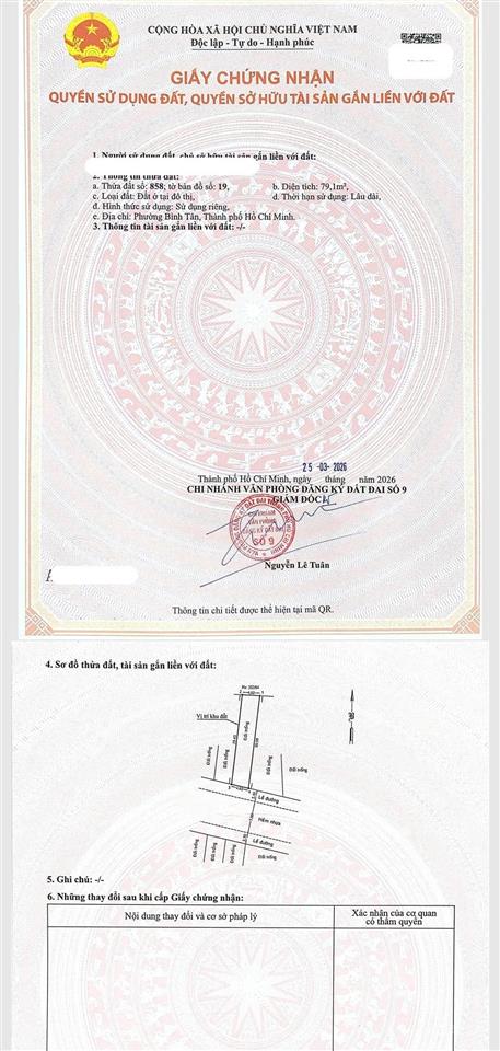 Bán đất nguyễn thị tú hẻm nhựa 12m (5,9m*10m ~ 59m2 giá 3ty6) gần ngã tư gò mây, kdc vĩnh lộc