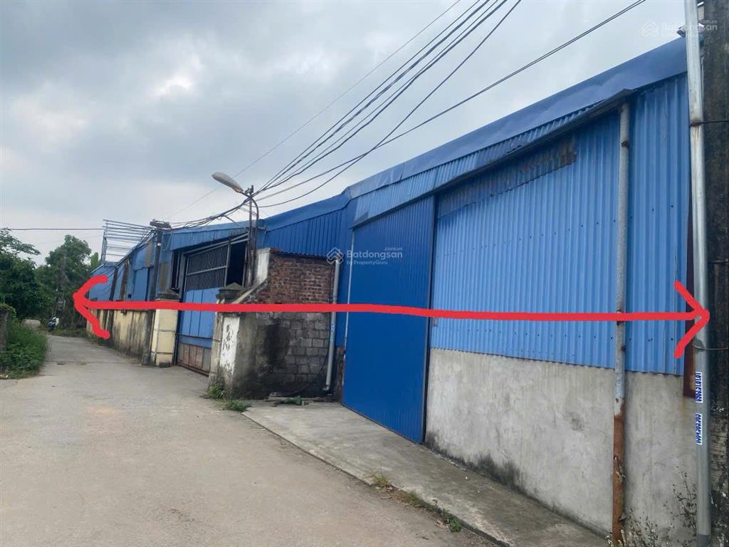 Tại cụm công nghiệp an xá, 1700m2 kho, nhà xưởng 4 sổ đỏ riêng biệt liền nhau