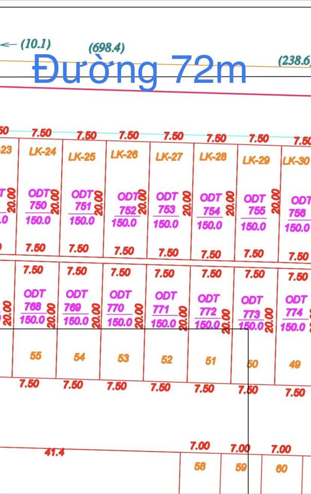 Bán đất mặt đường 72m quán bàu khối 7 kinh doanh tốt vỉa hè rộng giá rẻ nhất khu vực đáng để đầu tư