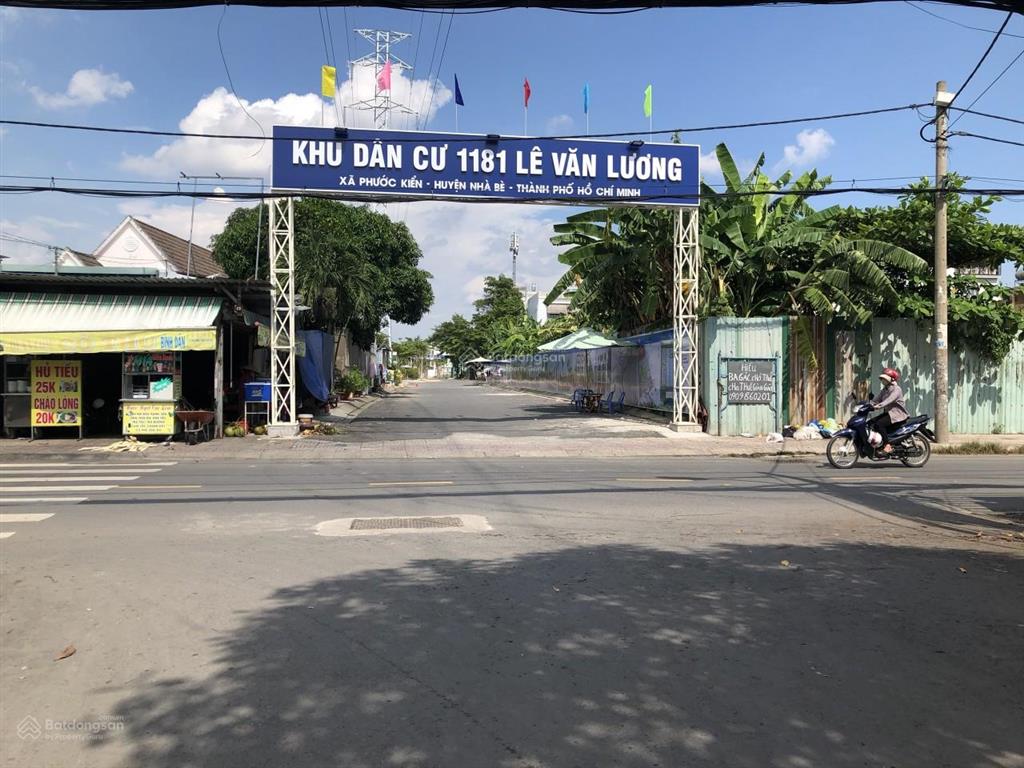 Đất kdc sài gòn south 1181 lê văn lương phước kiển