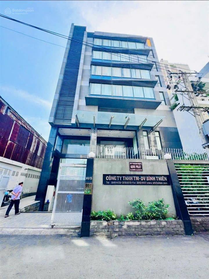 Ngộp bank bán gấp mt nơ trang long, 23m x 33m, hầm 5 tầng, hdt 270tr/th, giá chỉ 90 tỷ