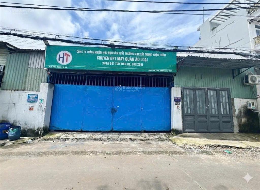 Bán kho xưởng shr 13,2*21m hẻm 8m 1/50m đường hương lộ 80 vĩnh lộc a
