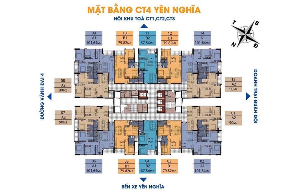 Chính chủ gửi bán nhanh căn góc 101m2 3pn2wc tầng trung hoa hậu sổ đỏ sẵn giao dịch