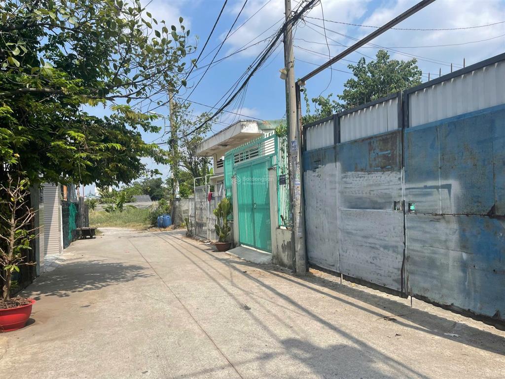 Bán lô đất hẻm xe hơi lê văn khương, p. thới an. dt 5x20m, giá 4.8 tỷ tl