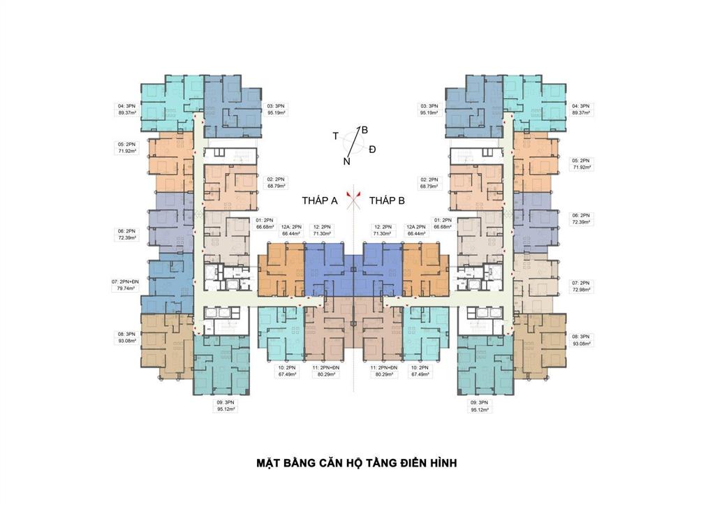Hiếm có! căn hộ 2 ngủ 71.3m2 với giá chỉ 4.7 tỷ tại chung cư moonlight 1 an lạc green symphony