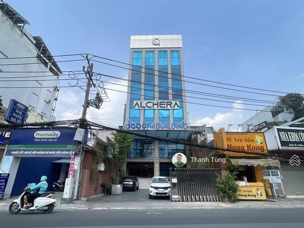 Tòa nhà mt nguyễn xí, bình thạnh 12x40m, nở hậu 28m hầm 7 tầng hđt 520 triệu giá 188 tỷ