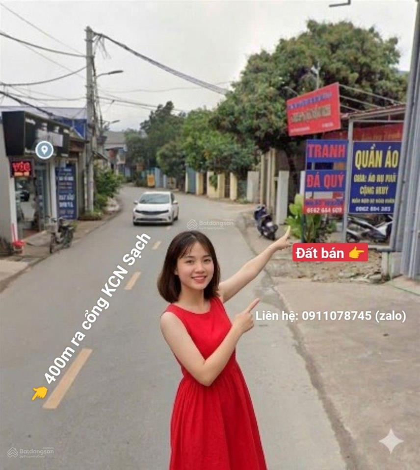 Trục kinh doanh 94,9m² lập trí, xã kim anh cách chợ 300m cách cổng kcn sạch 400m