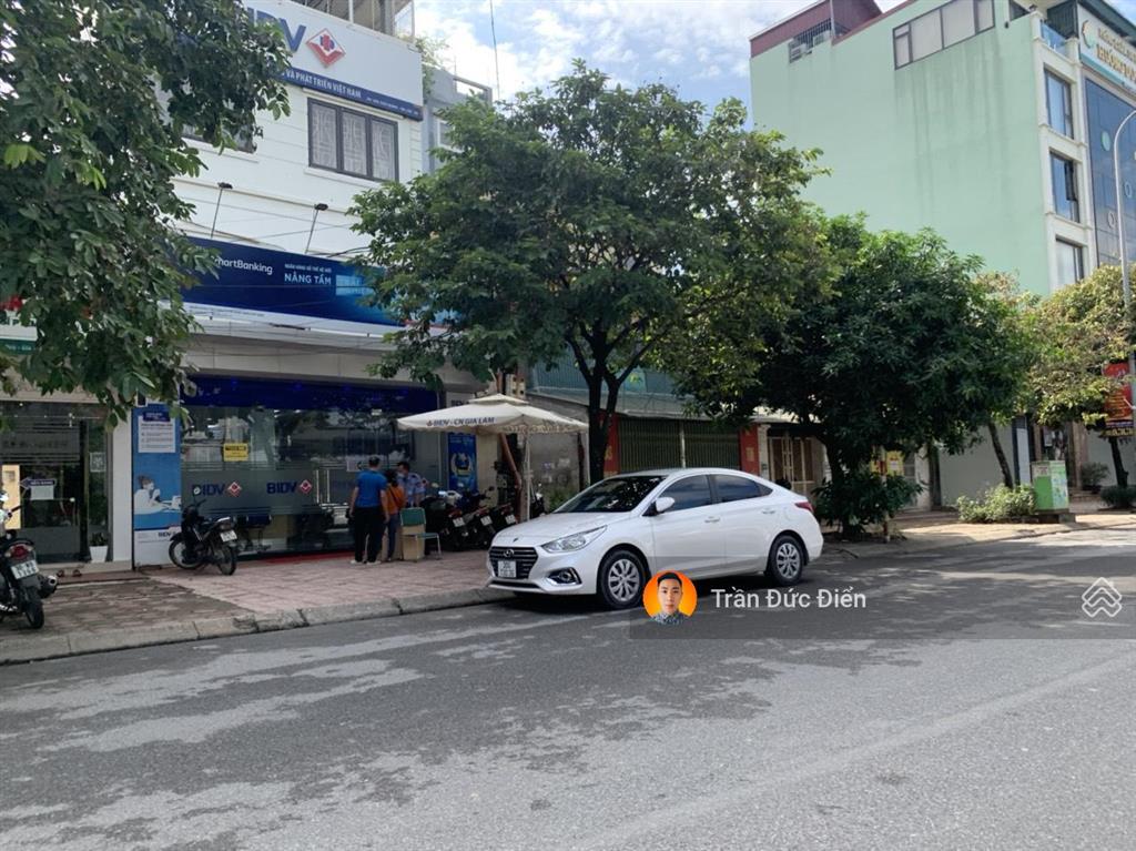 Đất mặt phố nguyễn khiêm ích gần ngay quận ủy gia lâm, gần hồ điều hòa, kinh doanh cực tốt