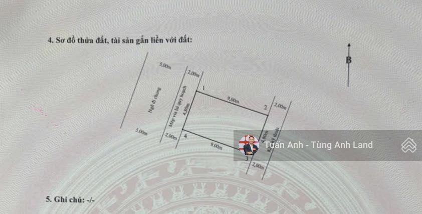 Bán lô 43,2m2, hướng tây, tđc 47 lê lai, ngô quyền