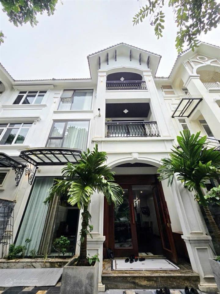 Bán biệt thự nhà vườn geleximco khu a giáp vinhome smart city 160m2 4t mt8m full nội thất