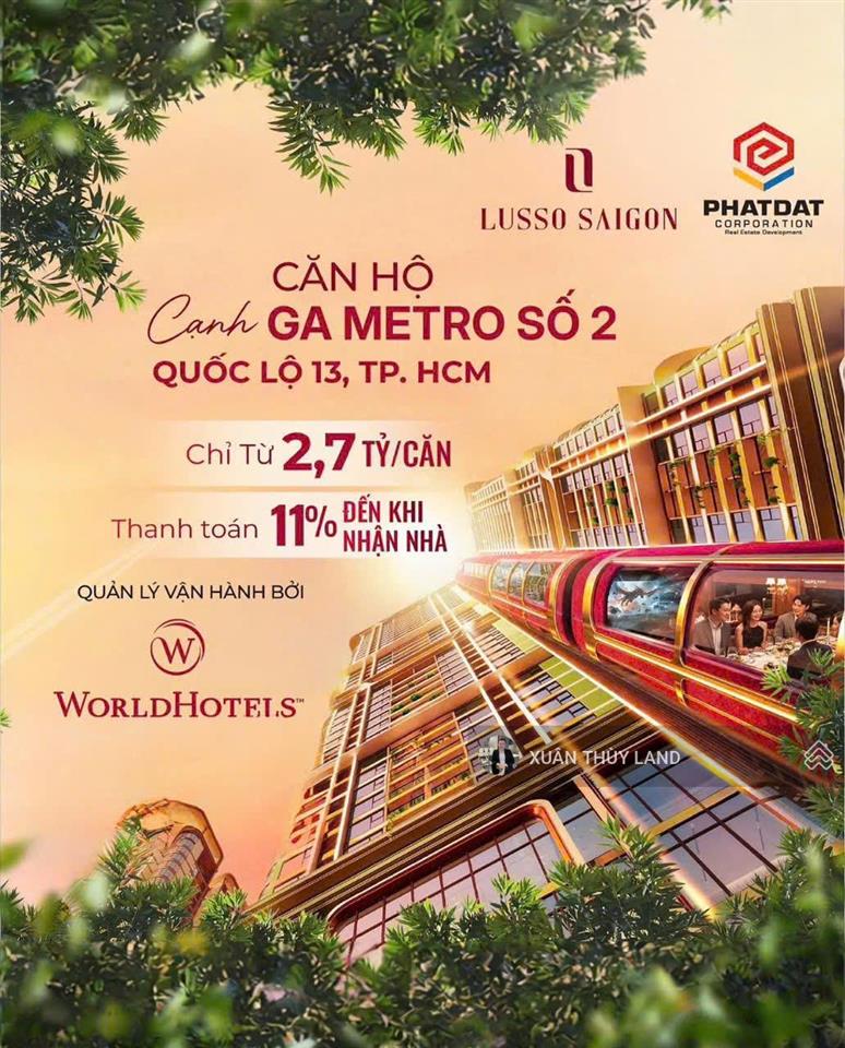 Suất ngoại giao căn 1pn 50m2 giá 2,4 tỷ lusso gòn la pura, thanh toán 11% ký hđmb