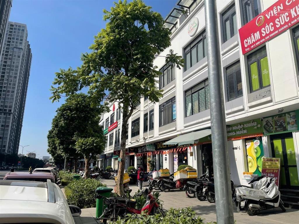 Bán shophouse mặt đường hàm nghi tại dự án vinhomes gardenia, giá thỏa thuận, dt 92m2, mặt tiền 6m,