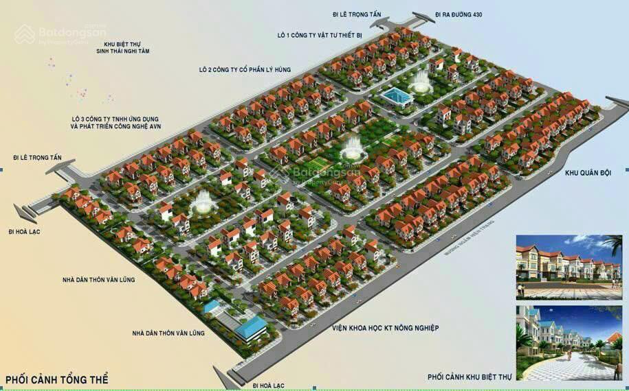 Bán nhanh lô góc biệt thự đơn lập khu biệt thự hoa phượng, 0922 106 ***