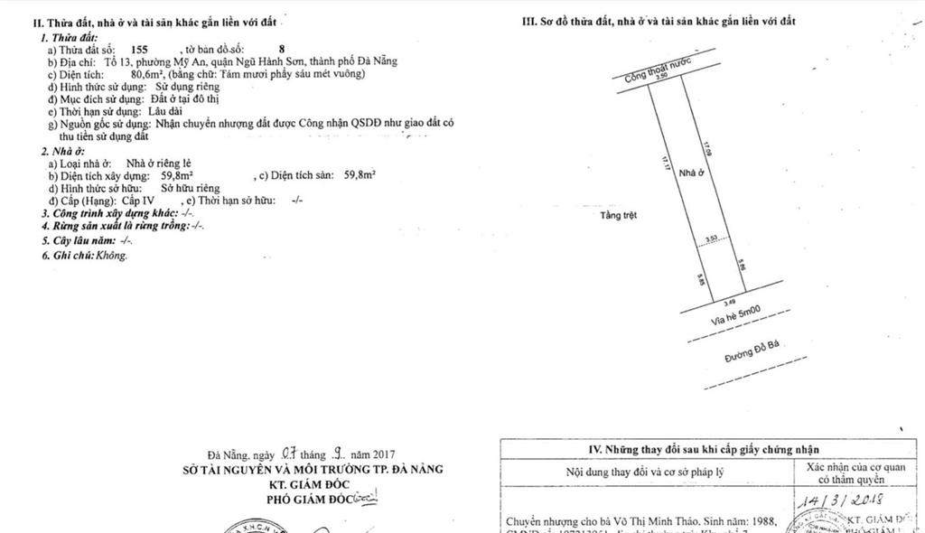 Bán đất nền, 162 m², Ngũ Hành Sơn