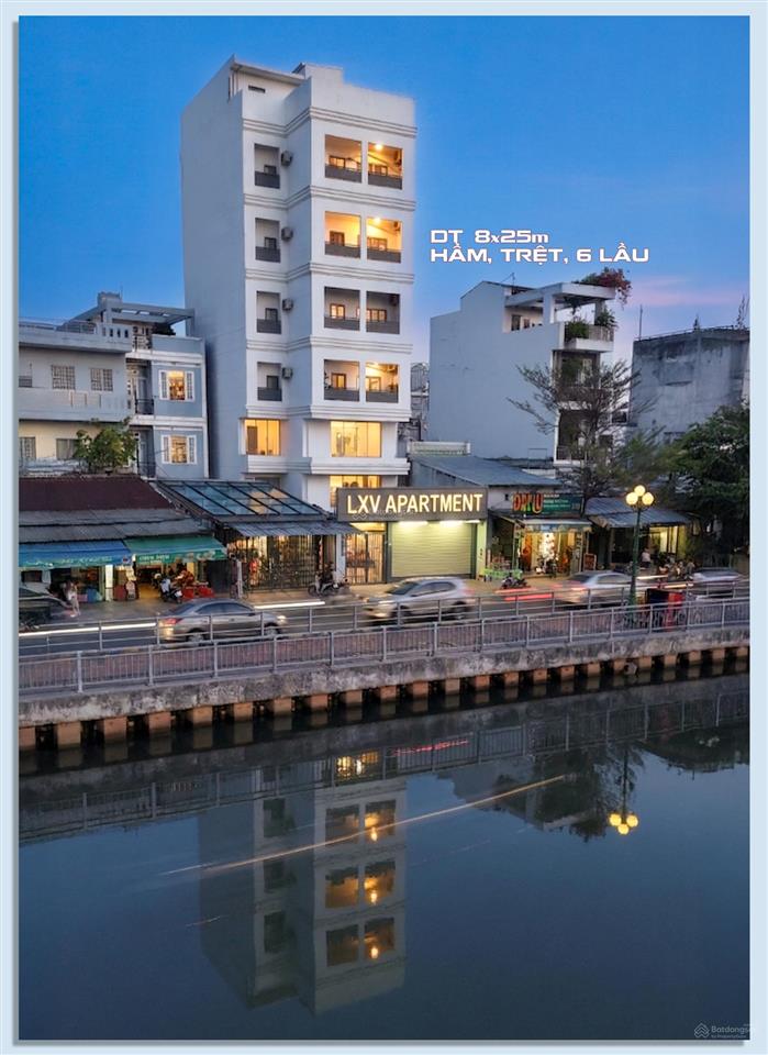 Chỉ 12,95 tỷ tòa nhà 9 tầng ngang 8m, mặt tiền gần cầu lò gốm võ văn kiệt