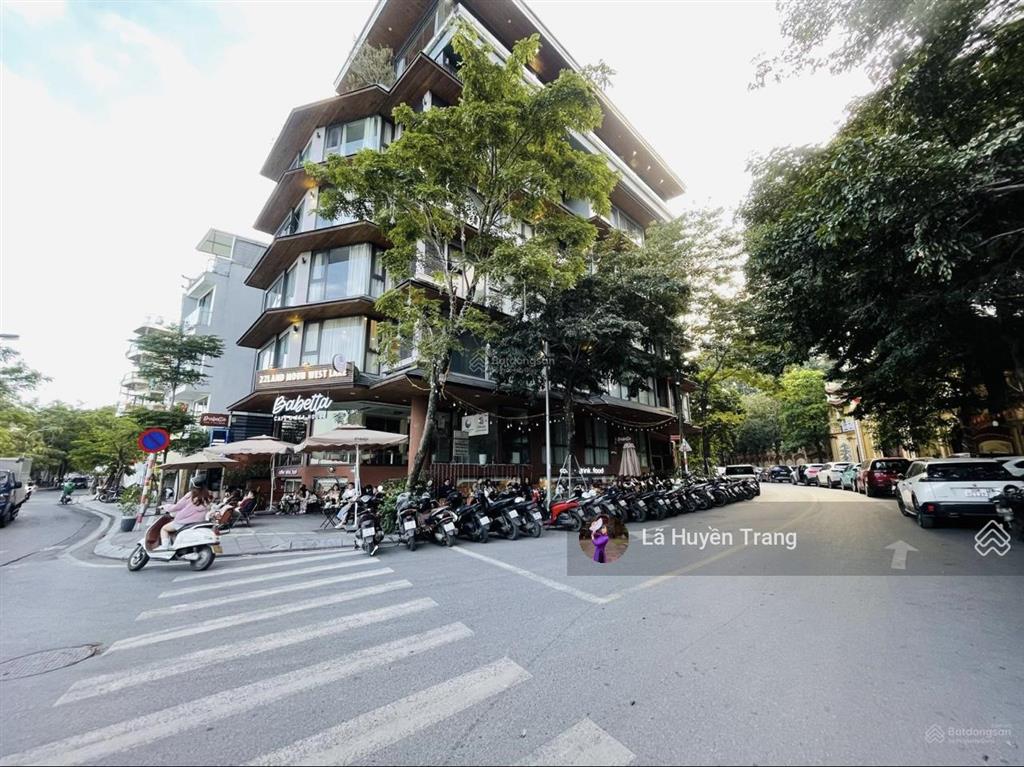 Tuyệt phẩm võng thị lô góc 88m2 mặt tiền 6m ba bước ngõ ô tô tải 2 phút chạm hồ tây 19 tỷ