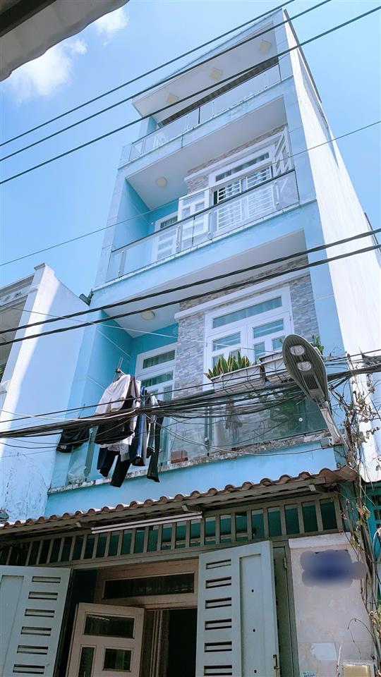 Nhà đúc 4 tấm hẻm thông xe hơi thẳng đẹp đường số 14, phường bhh a, quận bình tân