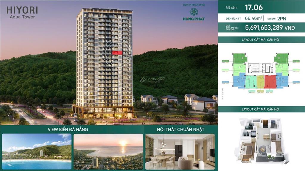 Căn 2pn trực diện biển, tầng cao, hướng đông nam dt cho thuê 25 30tr/tháng