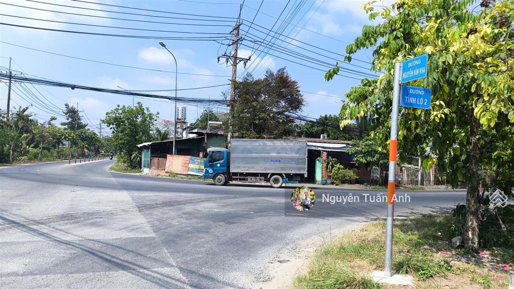 Đất thổ cư góc 2 mặt tiền ngay thị trấn củ chi, tp hcm với dt 10x19m sổ hồng riêng, xây dựng tự do