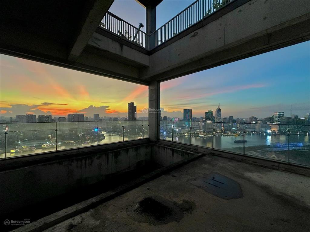 Cần bán penthouse empire city, 376m2, nhà thô, trực diện sông sài gòn, view toàn bộ quận 1 & 4