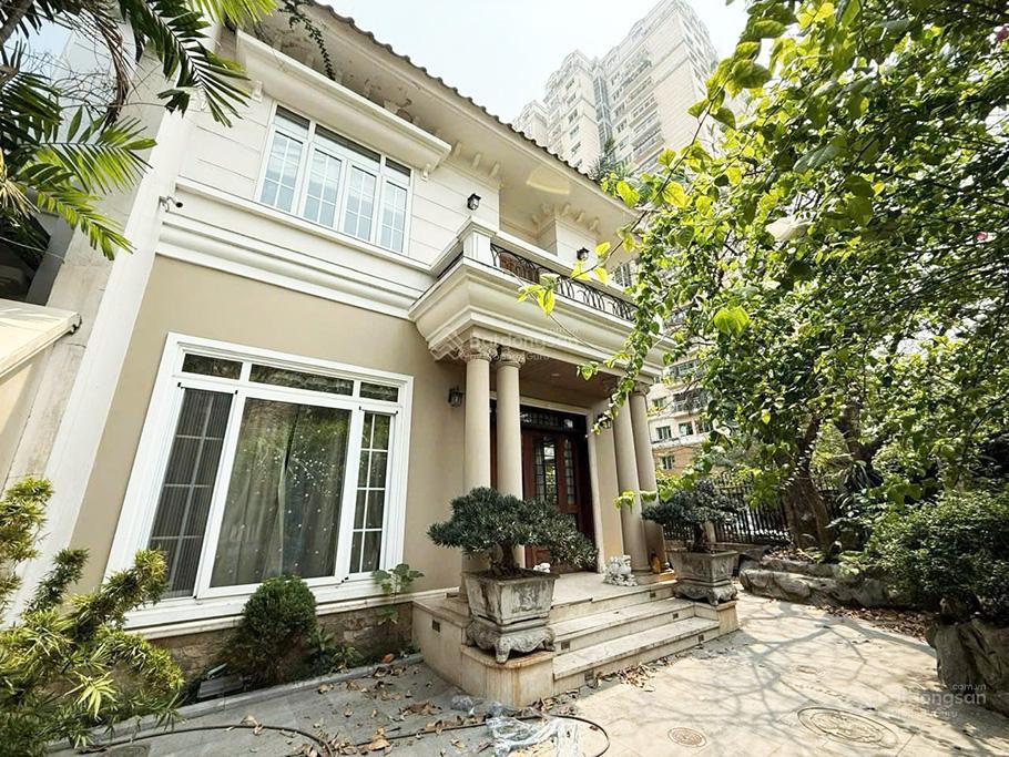 Bán biệt thự góc gđ1, 317m2, sân vườn rộng, cửa chính hướng tây bắc