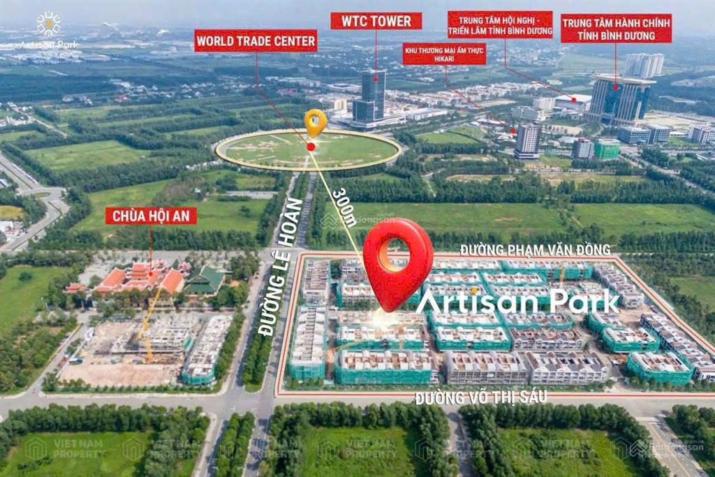 Nhận nhà sẵn chỉ 30% artisan park tt chậm trong 5 năm ưu đãi lên đến 14% mua trực tiếp cđt gamuda