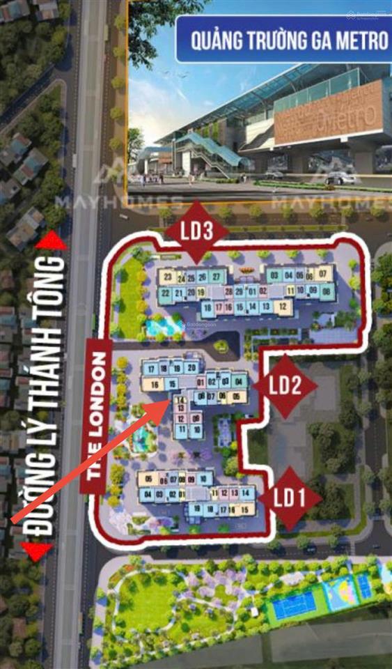 Siêu rẻ! giá chỉ 2,19 tỷ studio 27m2 the london (ld2) view sảnh cực sang phù hợp kinh doanh