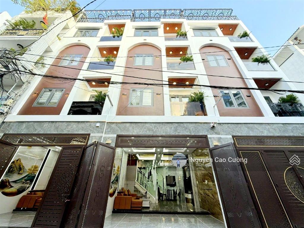 Nhà phố 5x13m đúc 1 trệt 3 lầu hẻm 5m nguyễn thị kiểu gần tiểu học lê văn thọ, giáp gò vấp