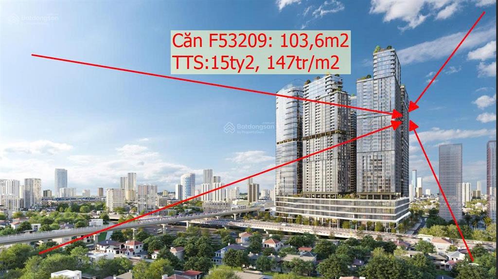 Em bán căn 3n tầng cao, giá tốt tòa f5 tầng 32, 148tr/m2 hướng nam, ký trực tiếp với sun