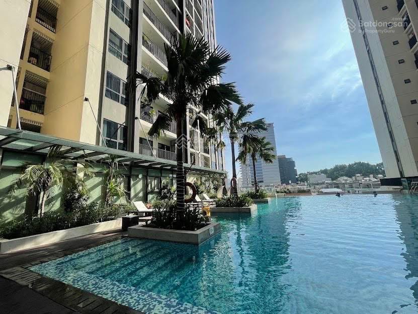 Cần bán căn hộ hado centrosa 2pn+107m², layout như hình view hồ bơi