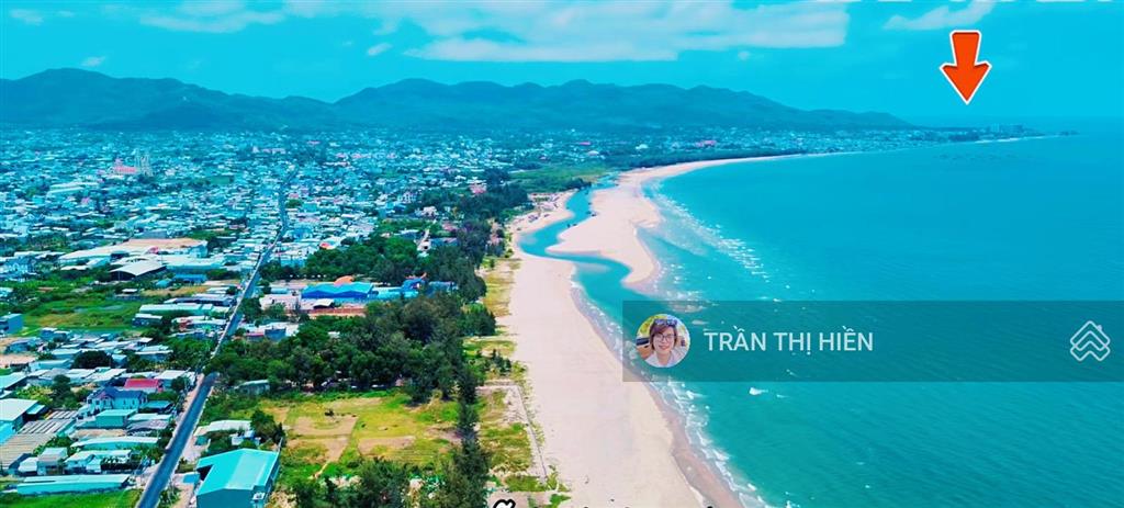 Mặt biển long hải brvt hàng siêu hiếm dt 2060m2 20x100m
