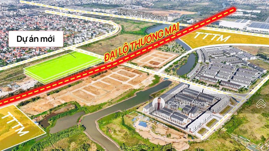 Căn nhà phố liền kề nằm trên đại lộ bắc nam rộng 75m2 tại the greenery trung tâm thủy nguyên!