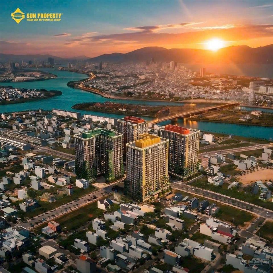 Nổi bật căn góc 2pn fours tower chỉ 3tỷ568 bắt trọn sông phố biển ngay tại fours tower đà nẵng