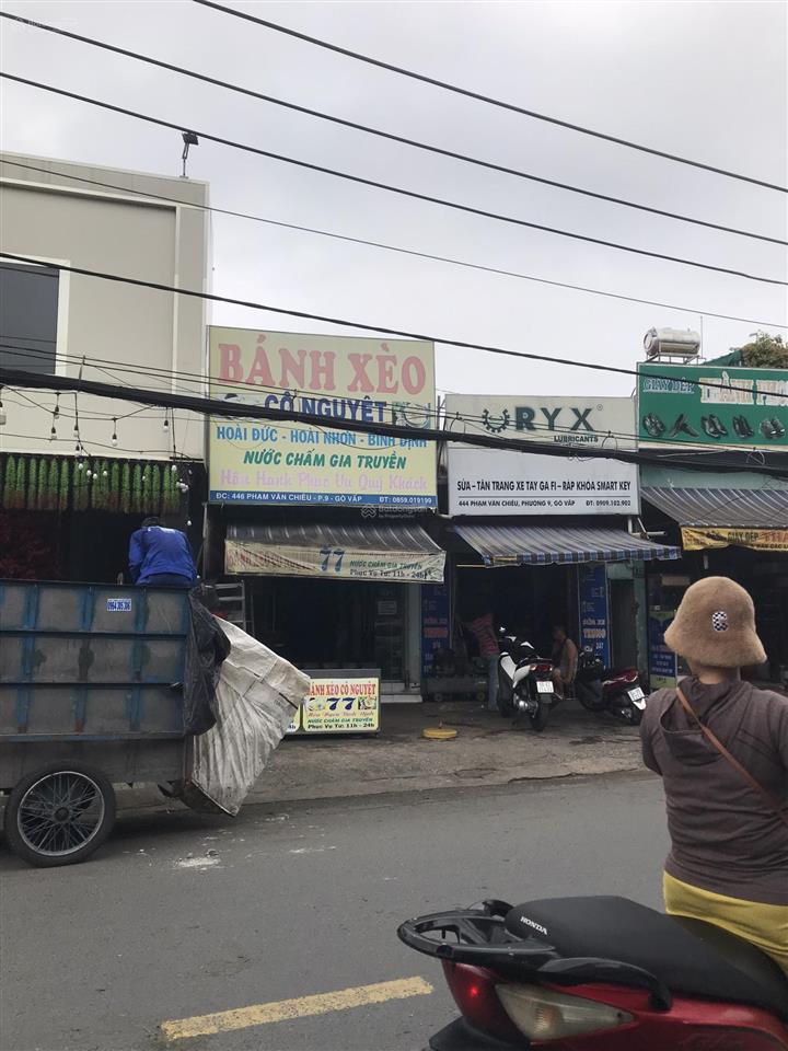 Bán mt phạm văn chiêu p14 gv, dt 4.7x16m, giá 15.6 tỷ. 0855 400 *** kim hương