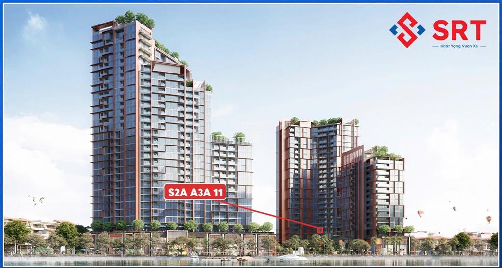 Bán lỗ căn 2pn view công viên, sông hàn, cửa biển diện tích 68m2 giá 5,9 tỷ