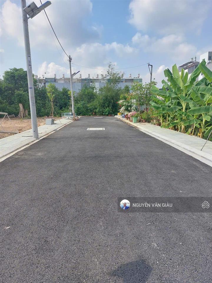 106,4m2 chỉ 3,7 tỷ hẻm 6m, đất ở tx25 gần hà huy giáp, rẻ hơn hóc môn đi tô ngọc vân về gv rất tiện