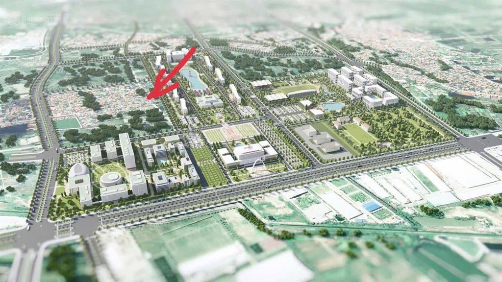 Bán 120m2 đất đấu giá trước mặt tiền đất là cổng phụ đại học bách khoa tại văn giang hưng yên