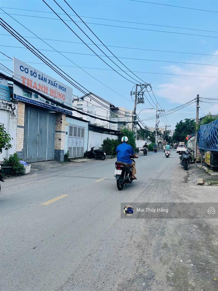 72.4tr/m2 đất full thổ cư trường thọ gần vành đai ii gpxd hầm + 6 tầng hẻm 1/ xe tải thẳng tắp