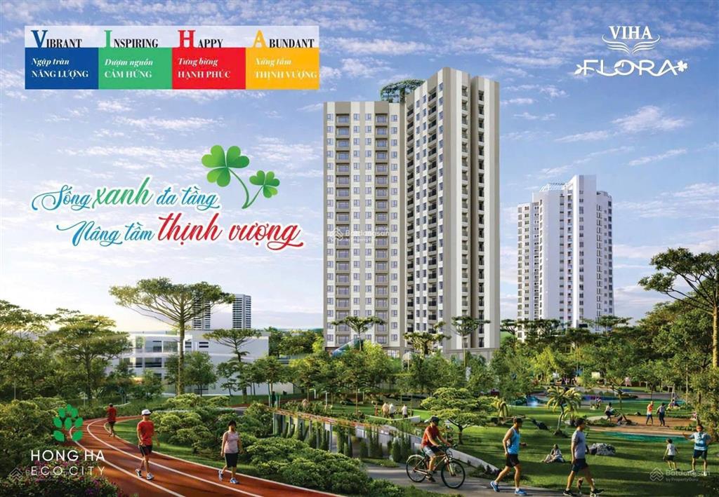 Mở bán căn 2pn, 3pn dự án viha flora khu đô thị hồng hà ecocity với chính sách ưu đãi trực tiếp cđt