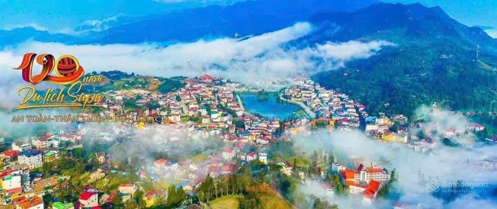 Bán mảnh đất hai mặt tiền violet và phanxipăng trung tâm sa pa.