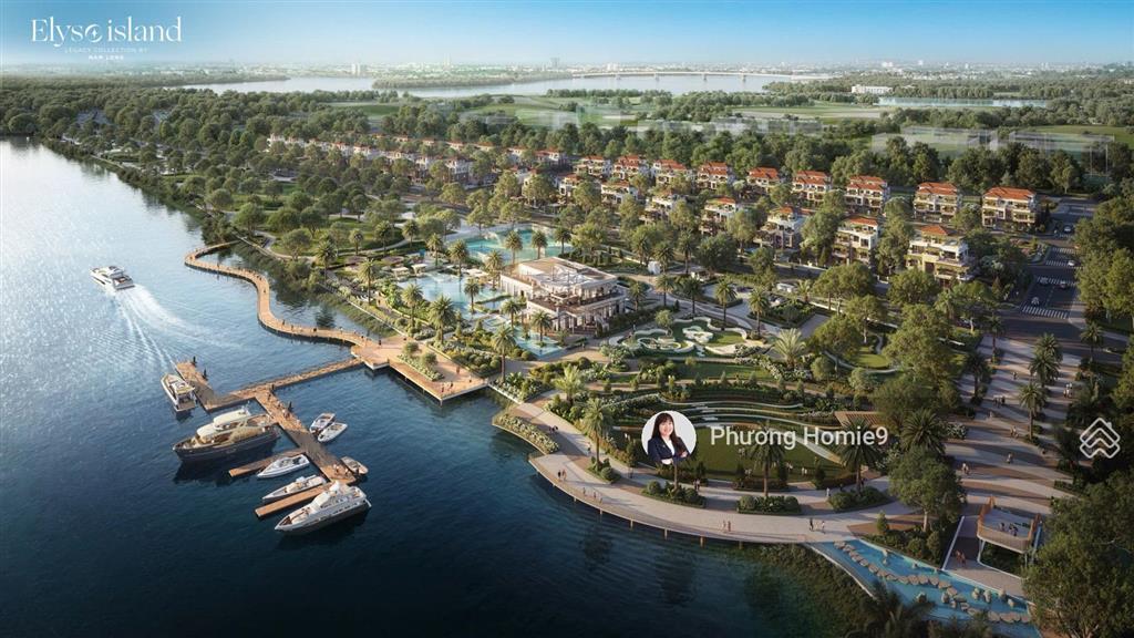 Mở bán biệt thự ven sông elyse island đảo đại phước hotline 0917 345 ***
