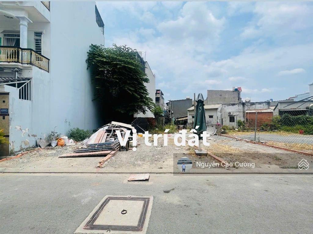 Giảm 300tr, lô đất đẹp 4x14.5m đường 6m trần thị cờ thới an, q12