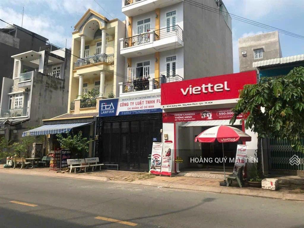 Nhà mtkd đường 494 ~ 5m*21m = 105m2 lê văn việt p. tăng nhơn phú a quận 9. bán 11 tỷ tl