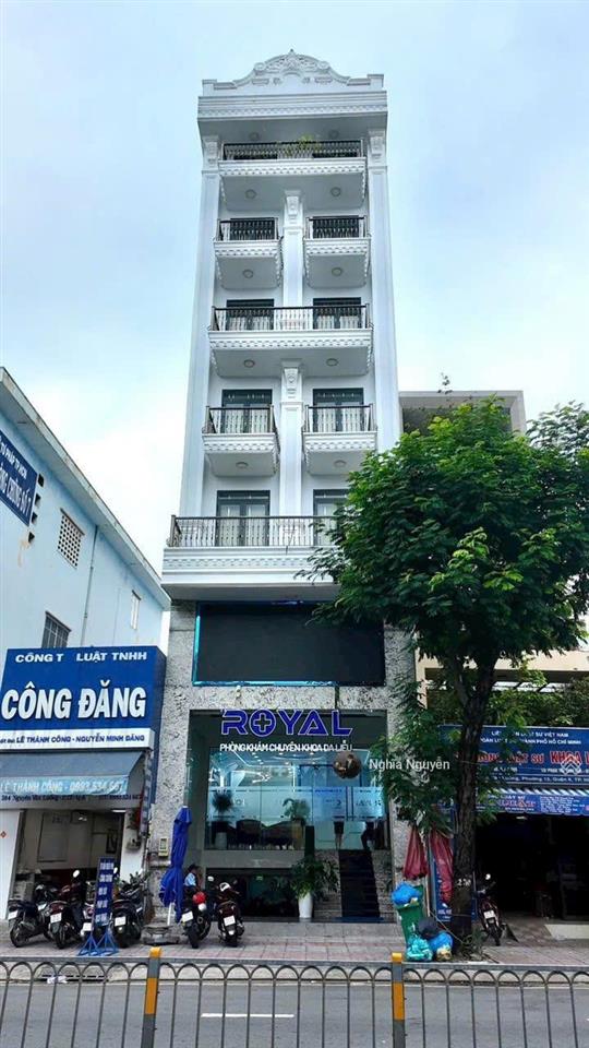 Bán gấp tòa nhà góc 2 mt nguyễn thị minh khai hđ thuê 180 triệu (6x16m 1 hầm 7 tầng) giá 45 tỷ
