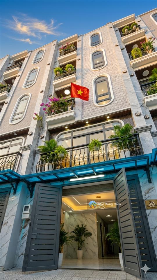 Siêu phẩm nhà phố 6 tầng thang máy nguyễn tư giản, gò vấp vị trí vip khu phân lô đồng bộ