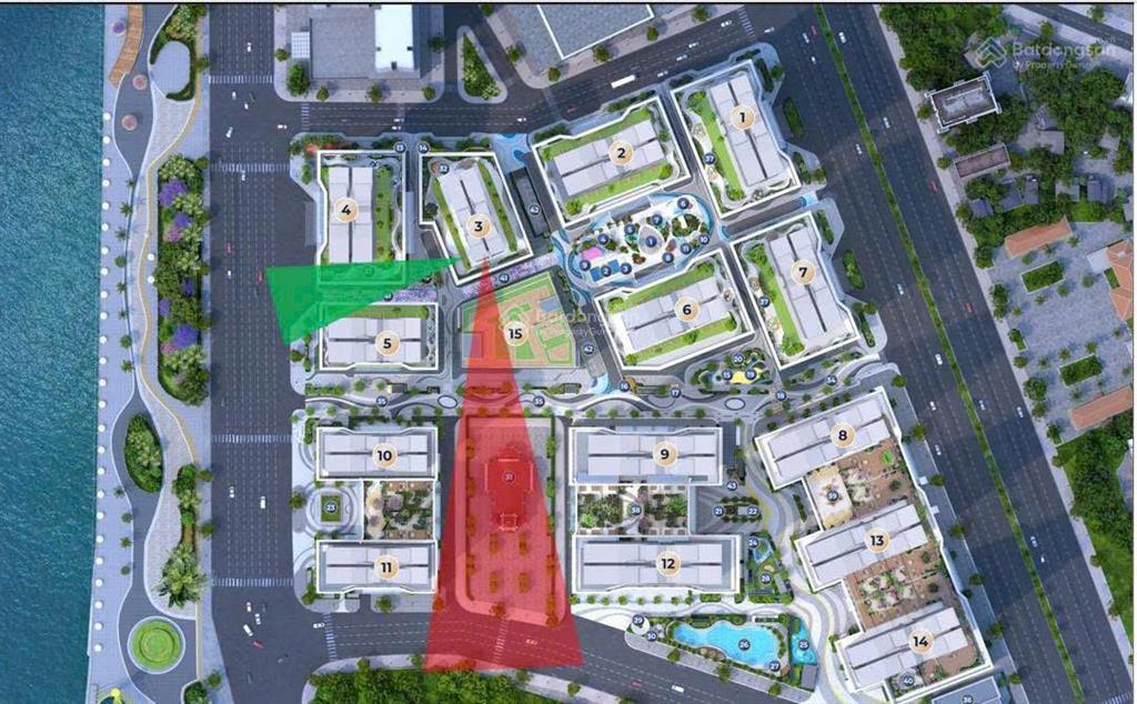 Một trong số ít 1 căn 1pn ngoại giao mã 06a toà c1 capital square view sông hàn, giá chỉ 3,x tỷ