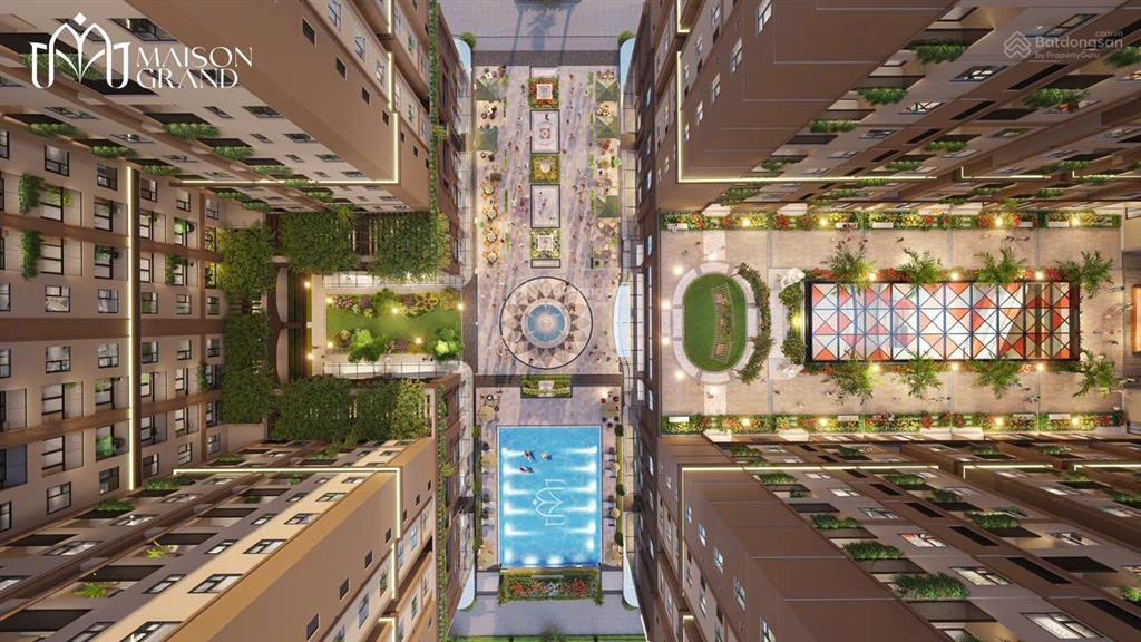 Chỉ cần hơn 1 tỷ là nhận căn hộ 2pn2wc sở hữu lâu dài ở maison grand phú mỹ, hồ chí minh