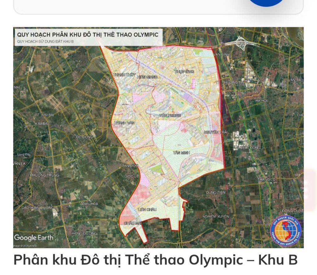 Chính chủ bán đất Khánh Hà, Thường tín, Hà nội - gần sát vin olympic
