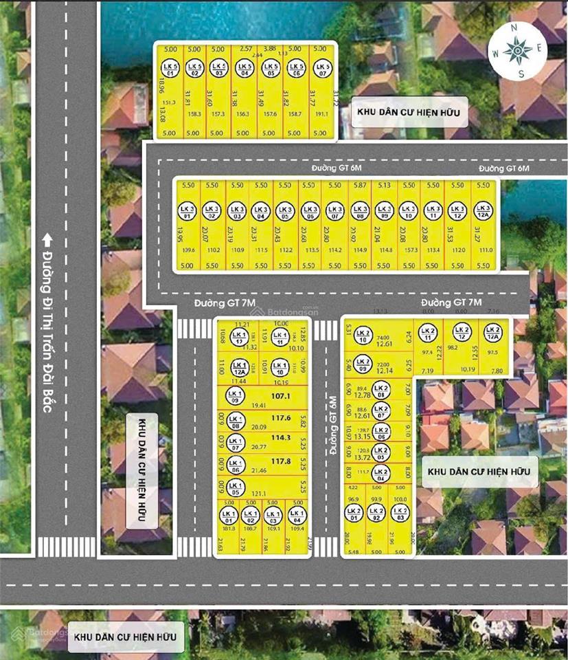 Cần tiền bán gấp đất tại dự án yên sơn center, 107m2, uy tín, hàng chính chủ 100%, sang tên ngay