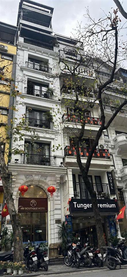 1 căn mặt phố cổ hàng dầu cầu gỗ tòa nhà diện tích 170m2 8 tầng mặt tiền 8,5m, full thổ cư